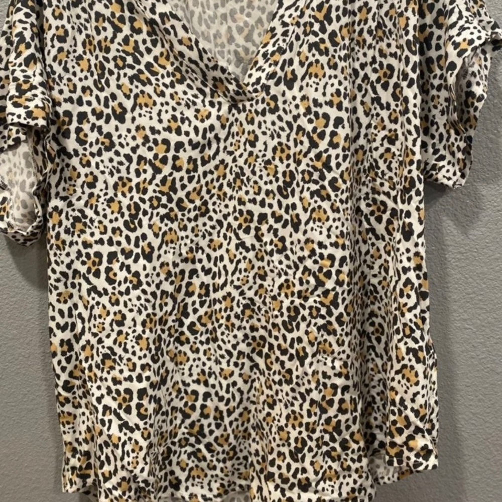 Gap Leopard Blouse